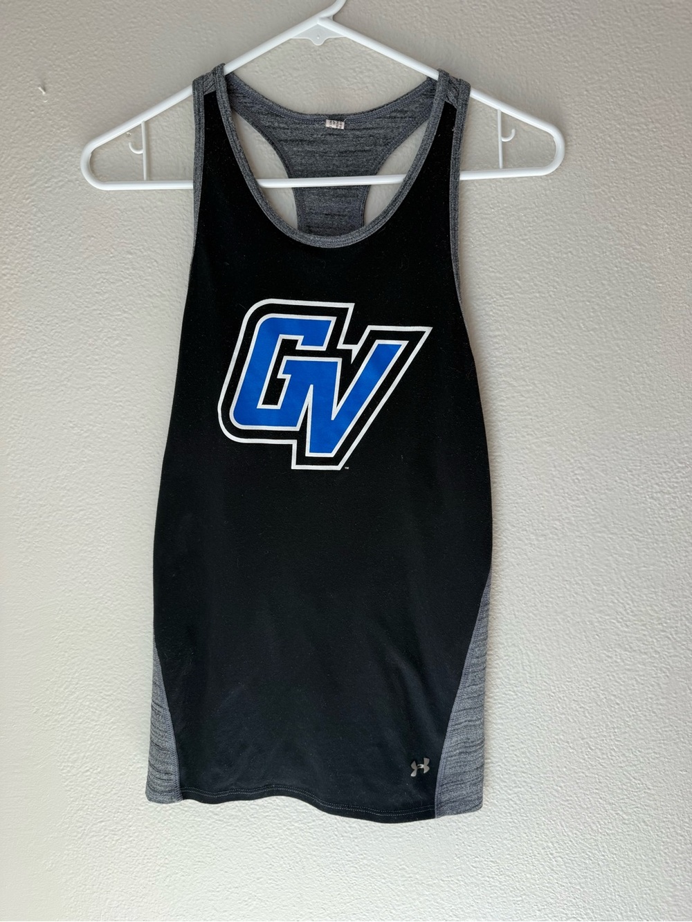 Under Armour Black & Blue GV Racerback Swim Tank